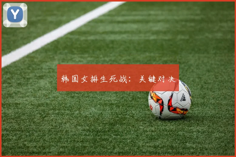 韩国女排生死战:关键对决