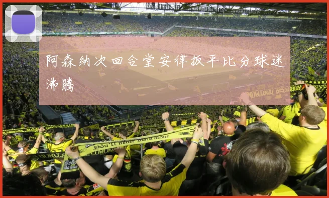 阿森纳次回合堂安律扳平比分球迷沸腾